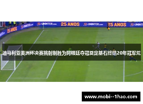 迪马利亚美洲杯决赛挑射制胜为阿根廷夺冠奠定基石终结20年冠军荒